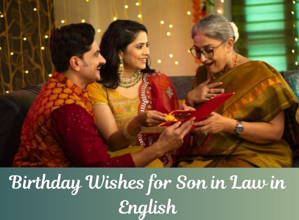 birthday wishes for son in law in english