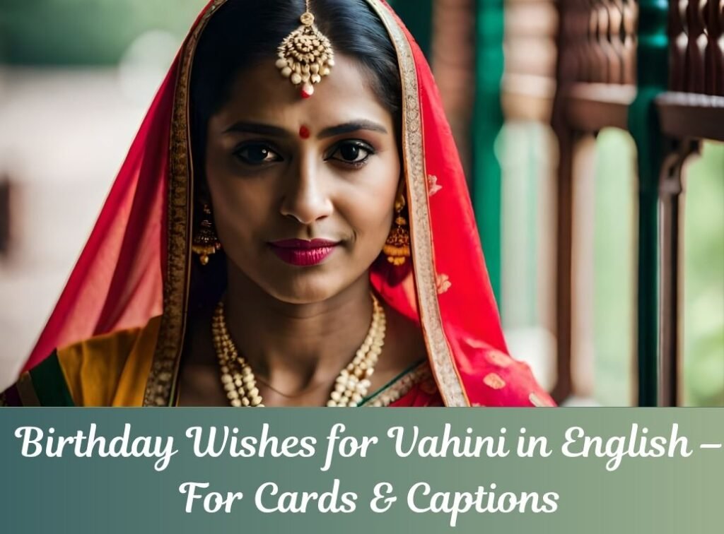 birthday wishes for vahini in english
