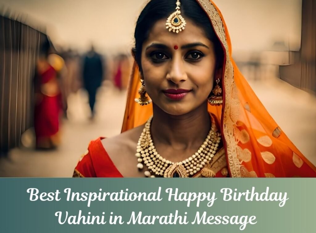 happy birthday vahini in marathi