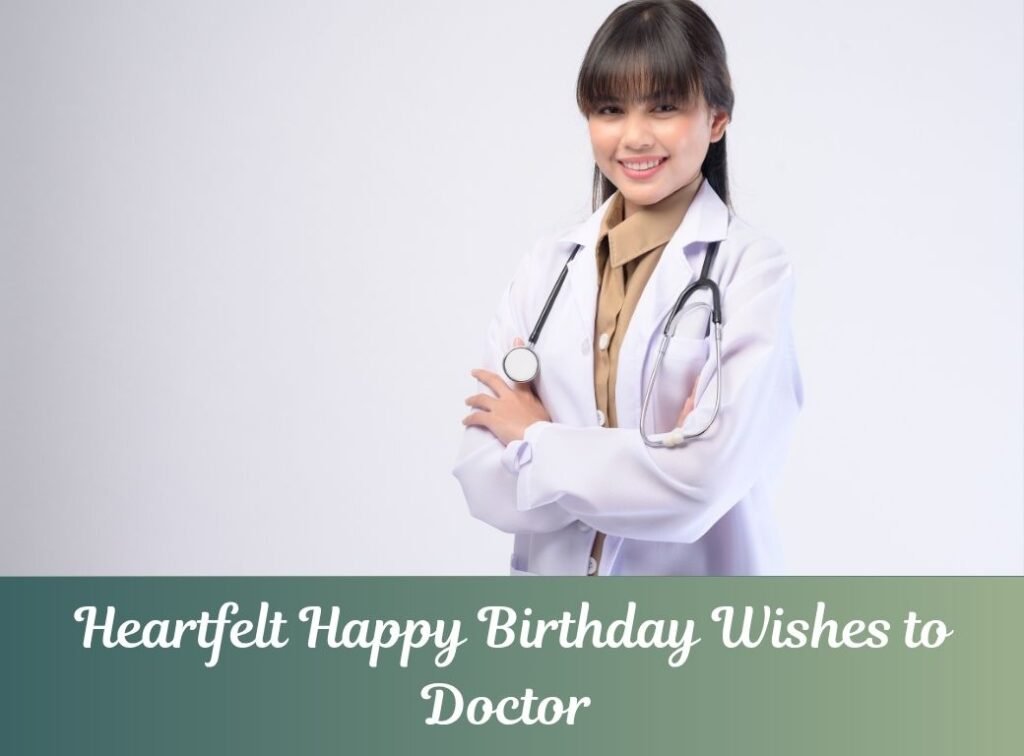 happy birthday wishes to doctor