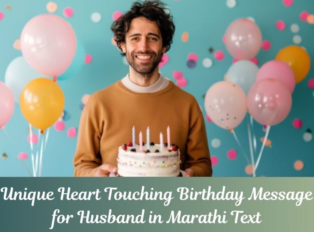 touching birthday message for husband