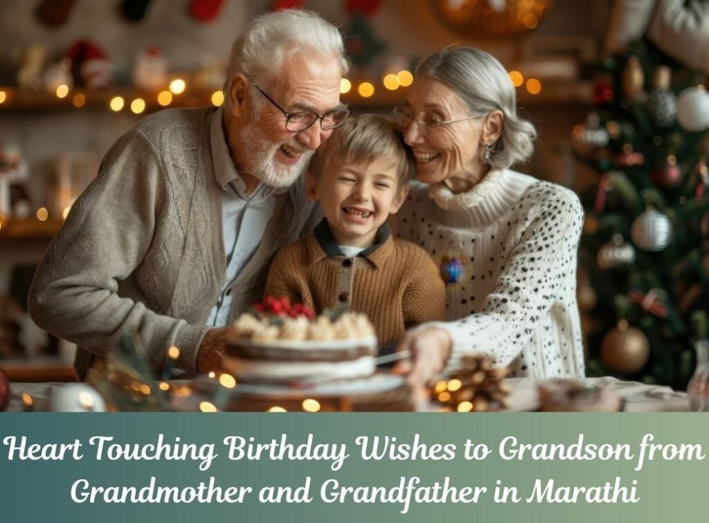 touching birthday wishes to grandson from grandmother