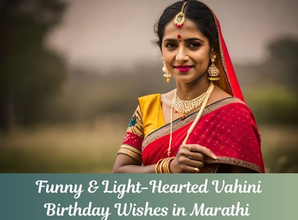 vahini birthday wishes in marathi