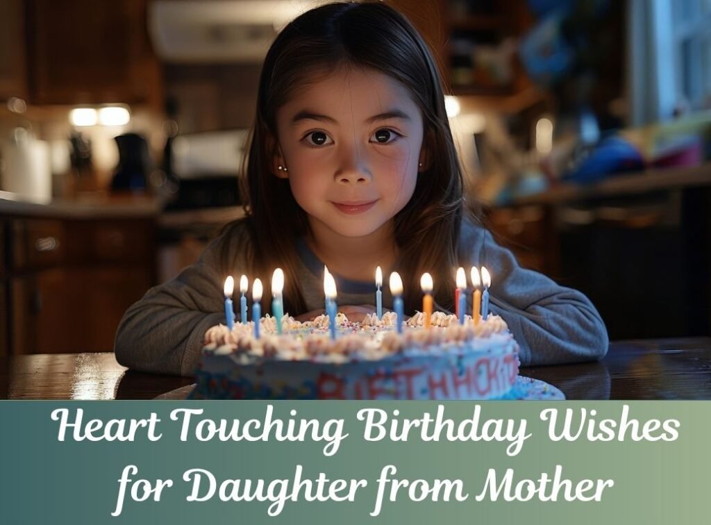 heart touching birthday wishes for daughter from mother